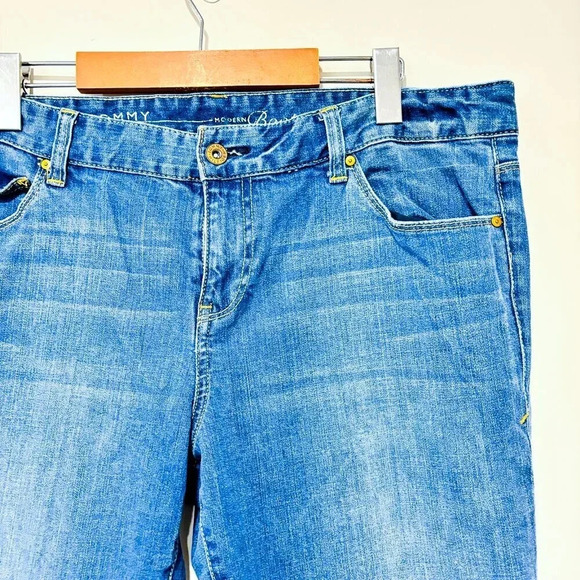 TOMMY HILFIGER Washed blue  jeans - Picture 6 of 8